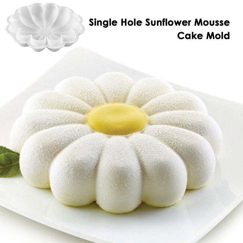 Khuôn Bánh Hoa Silicon | Khuôn Nướng Bánh Silicon Không Dính | Hoàn Hảo Cho Món Tráng Miệng Mousse, Thạch, Sô Cô La, Kẹo | Phải Có Cho Bộ Dụng Cụ Nướng Bánh Của Bạn