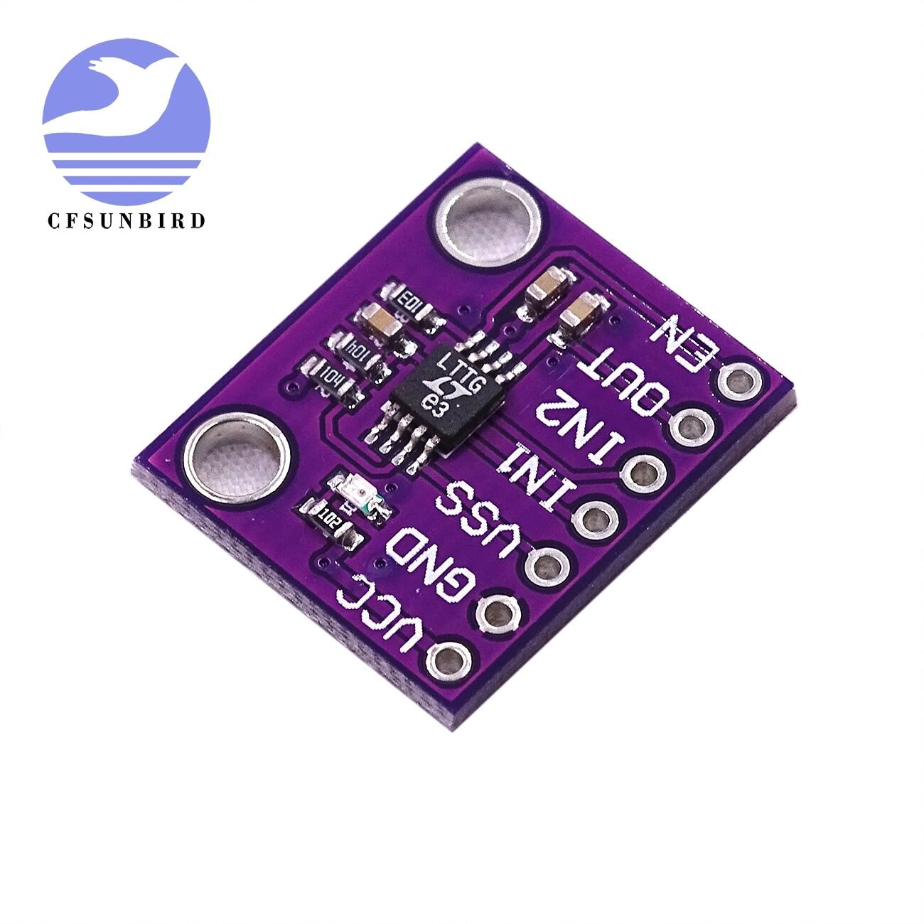 Cfsunbird cjmcu-6668 ltc1966 accurate micropower delta sigma rms to dc converter