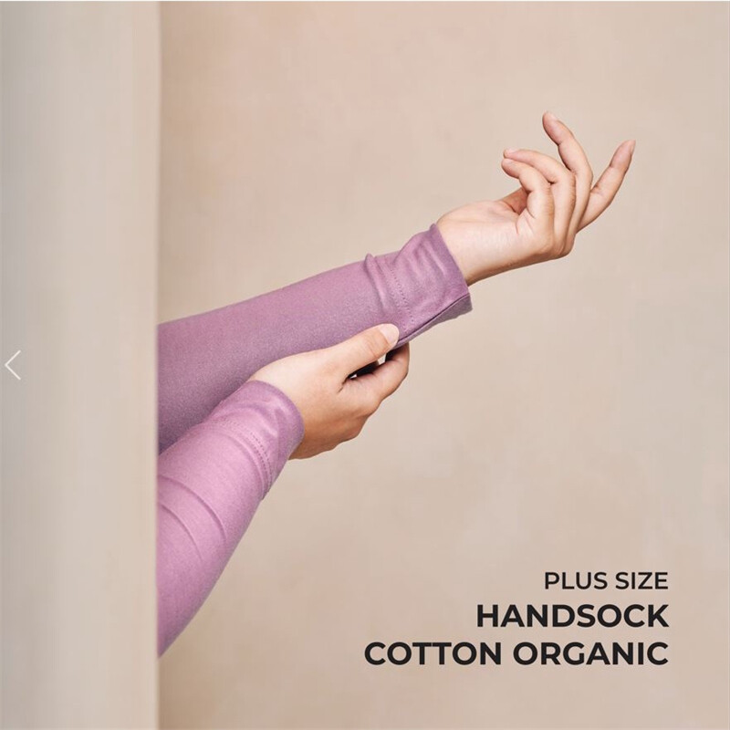 TMTONMOON Tất Tay Vải Cotton Họa Tiết Hoạt Hình Có Ren Họa Tiết Thêu Tay Rộng SARUNG LENGAN TANGAN Muslimah