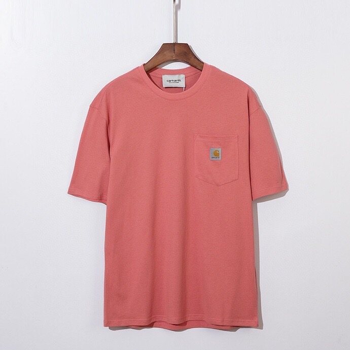 Carhartt, Áo Thun K87 WIP Áo Thun Trơn Có Túi Bên Hông Áo Nam Hip Hop