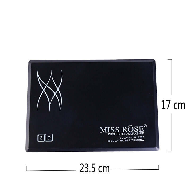 MISS ROSE Phấn Mắt Mờ 88 Màu Bảng Phấn Mắt Trang Điểm Chuyên Nghiệp