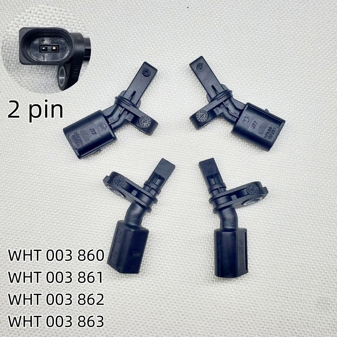 For VW Golf Mk7 Passat B8 Touran Tiguan Audi A3 Q3 8v TT seat ABS speed sensor wht003860 wht003861 wht003862 wht003863