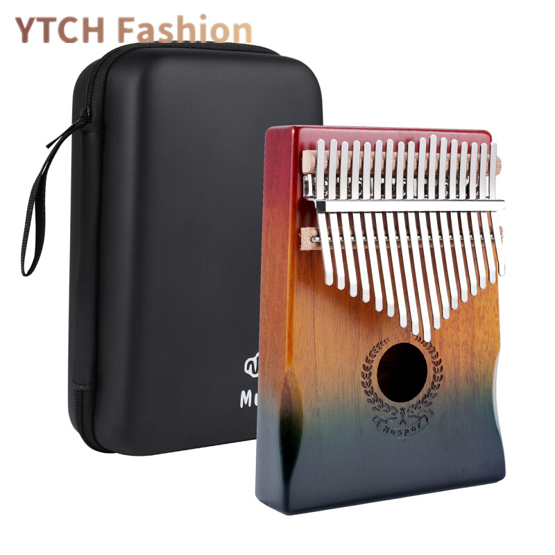 Ytch đàn kalimba đàn kalimba 17 phím gỗ gụ nhạc cụ bàn phím âm nhạc mini ngón tay piano