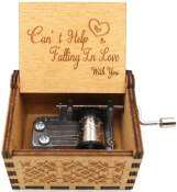 Falling in Love Wood Music Box - Handmade Gift