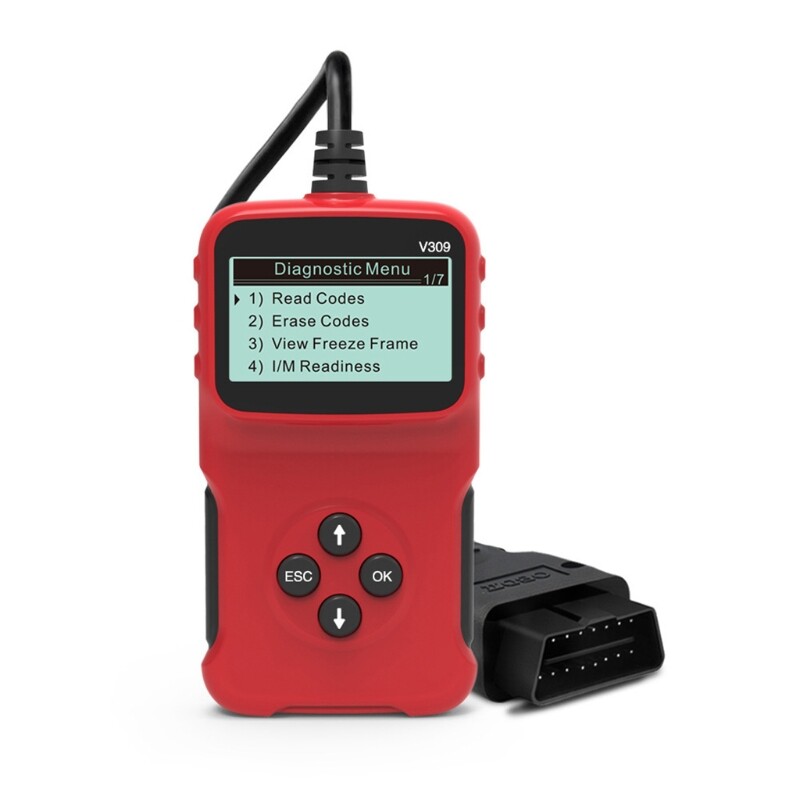 Máy Đọc Mã Xe OBD2 V309 Máy Quét Chẩn Đoán Mã Lỗi Xóa/Đặt Lại Mã Lỗi Ô Tô Máy Đọc Mã Tự Động