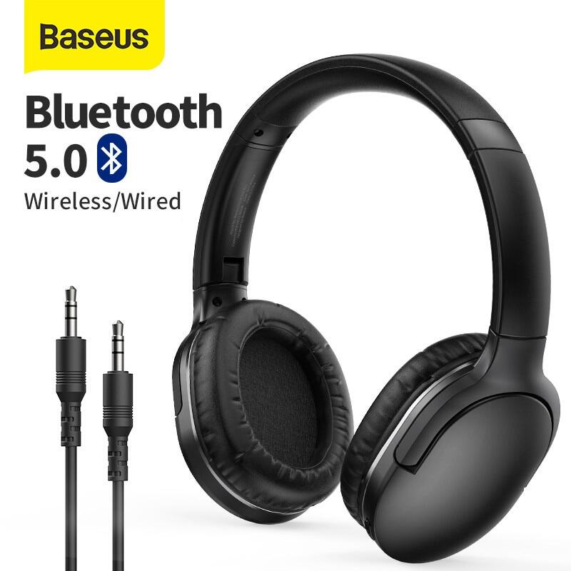 Baseus D02 Pro Tai nghe không dây Bluetooth 5.0 Tai nghe Bộ tai nghe gập