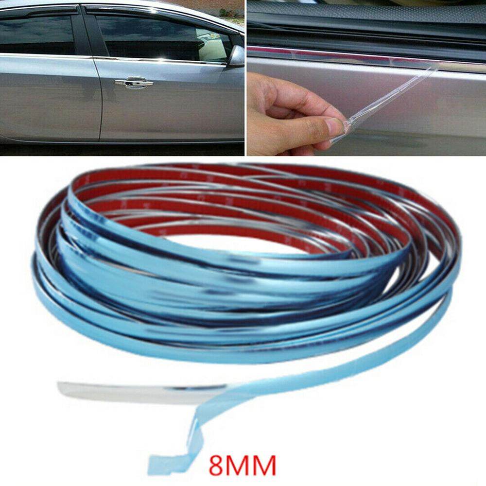 Cuộn nẹp viền PROZONE trang trí chân kính ô tô ABS mạ Crom hàng chính hãng