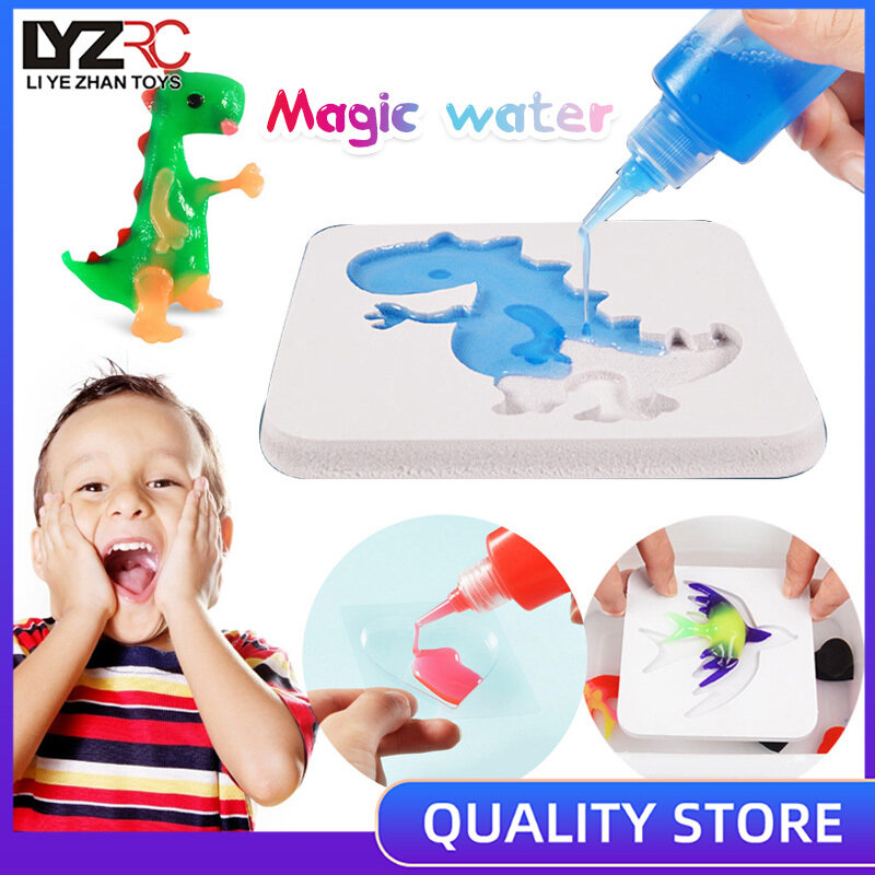 LYZRC Slime Gel Đồ Chơi Hạt Cầu Chì Yêu Tinh Nước Kỳ Diệu Bộ Dụng Cụ Tự Làm Cho Em Bé Đại Dương Bằng Thạch Pha Lê Thần Kỳ Bộ Đồ Chơi Thủ Công Nghệ Thuật, For3-14Year Trẻ Em Bé Trai Bé Gái Tuổi