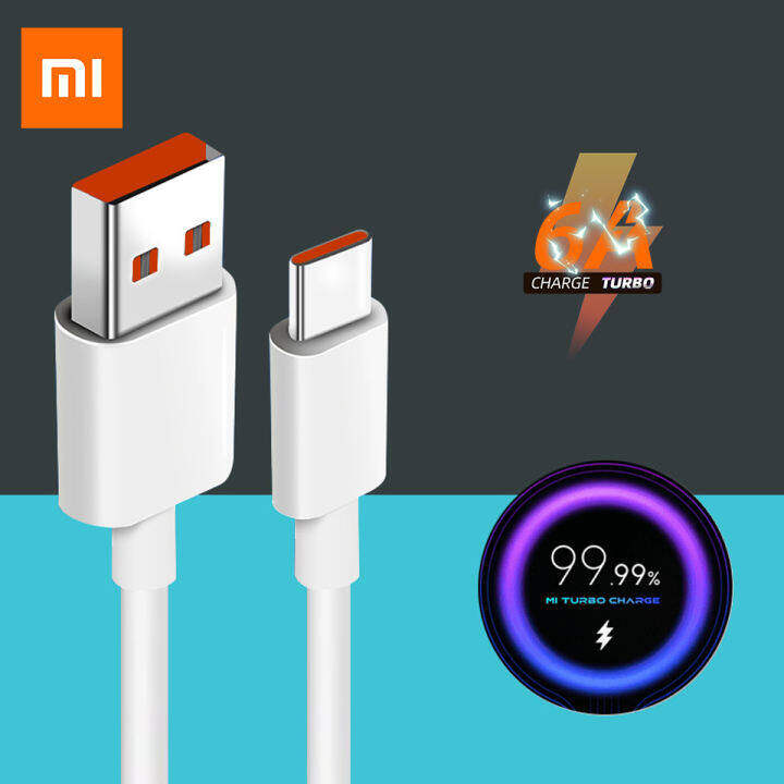 Cáp sạc turbo type-c chính hãng xiaomi 6a sạc nhanh cho poco m3 x3 nfc f2 mi 11 10t 10 pro 5g black shark 3 redmi note 10 k30 xiaomi 6a type c cáp