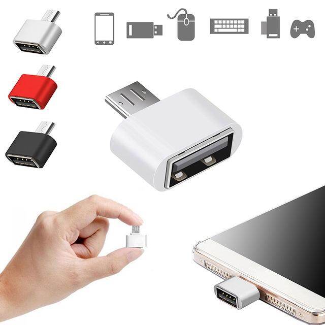 Bộ chuyển đổi 2 chiếc cho android micro usb type-c đầu đực sang usb 2.0 đầu cái bộ chuyển đổi otg