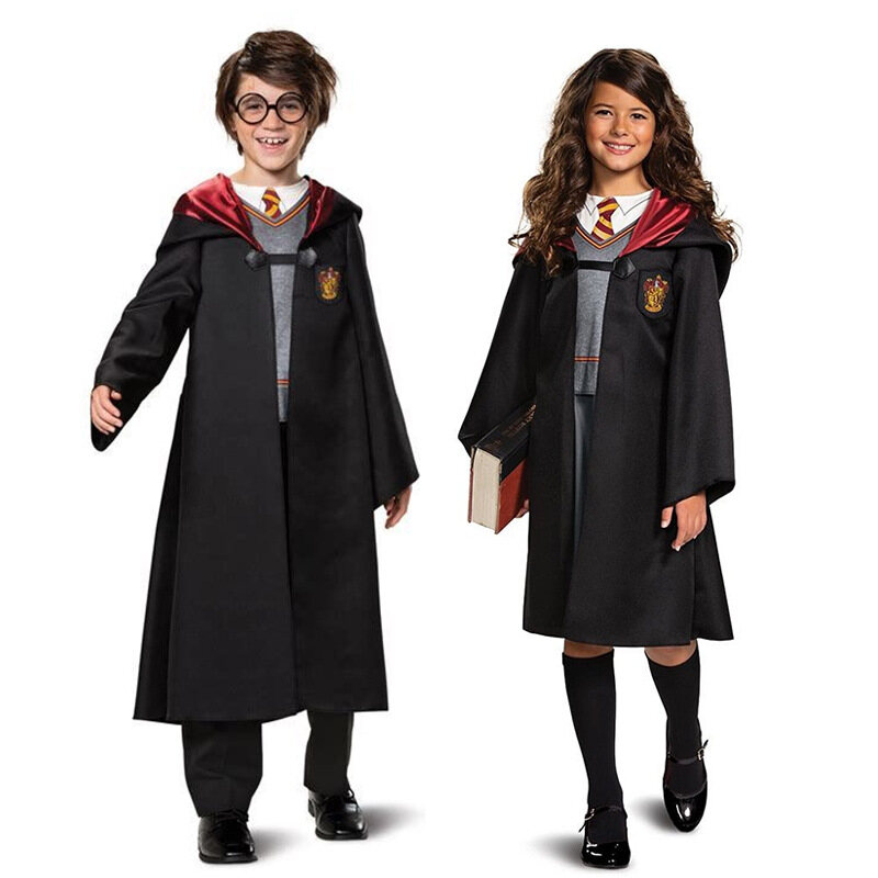 Giao Hàng Nhanh Trang Phục Hóa Trang Halloween Harry Potter Áo Choàng Áo Len Trang Phục Trẻ Em Áo Choàng Ma Thuật Hóa Trang Harry Potter Harry Granger