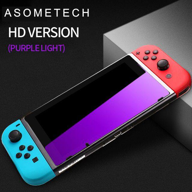 9H bảo vệ kính cường lực cho nintend Bộ chuyển đổi Nintendo NS độ nét cao mỏng chống bảo vệ chống xước phụ kiện bọc phim