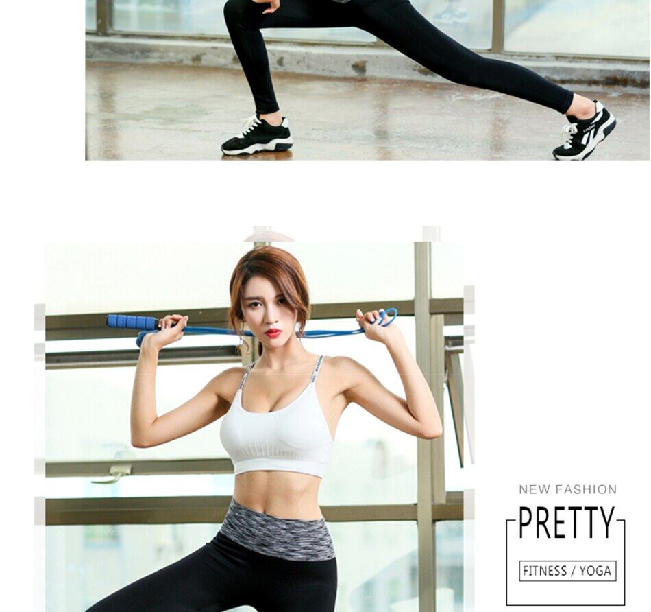 SUPERFLOWER Sports Bra Yoga Fiess Sports Quick Drying Running Gym Training Shockproof Underwear_voghion.com