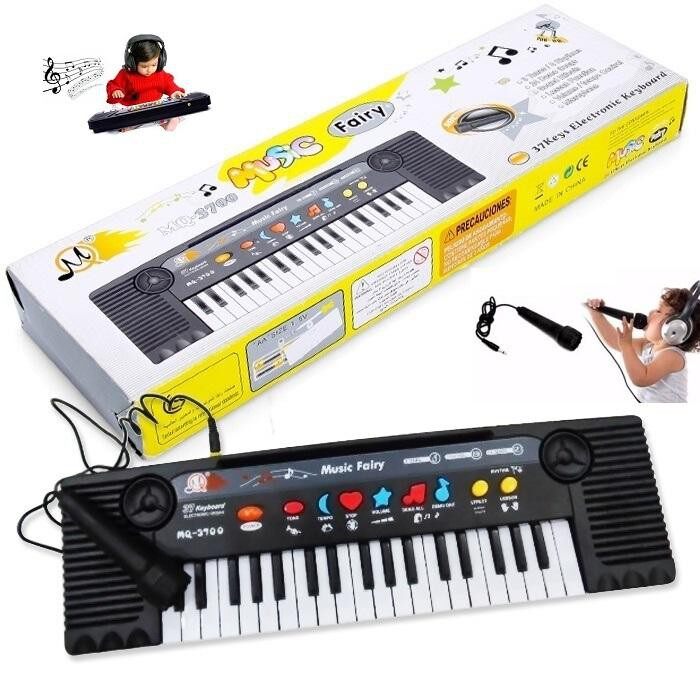 Đồ chơi - đàn organ mq 3700 có tặng kèm mic cho bé - quà tặng cho bé - fourtech