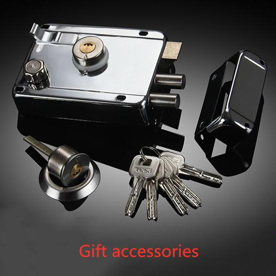 Khóa Cửa Sắt Bên Ngoài Khóa An Toàn Chống Trộm Khóa Nhiều Bảo Hiểm Khóa Cổng Gỗ Cho Đồ Nội Thất Phần Cứng