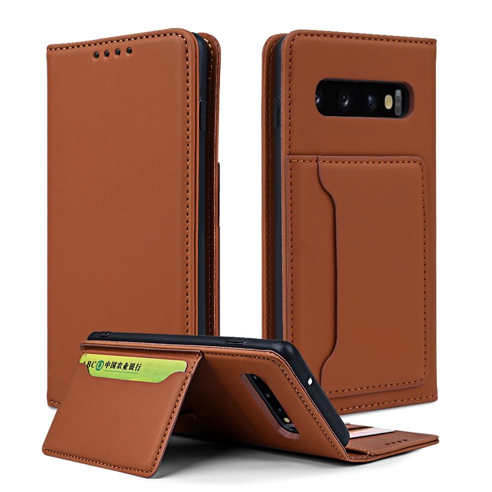 For Samsung Galaxy S10/S10E/S10+/S10 Plus Luxury Liquid Skin Case PU Leather Magnet Flip Wallet Cover Card Holder Phone Casing