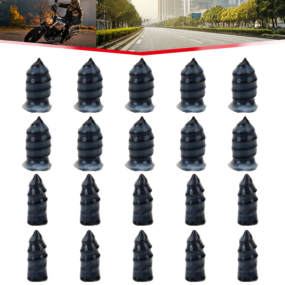 10 Chiếc Đinh Cao Su Không Săm Cho Xe Hơi Xe Tải Xe Máy Xe Tay Ga Xe Đạp Không Tháo Dỡ Lốp Chân Không Sửa Chữa Thủng Lốp Xe