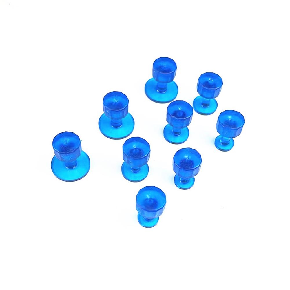【hot】 9pcs Glue Tabs Dent Lifter Tools Dent Puller Removal Slide Hammer Tool For Auto Paintless Dent Repair Glue Tabs For Car Body