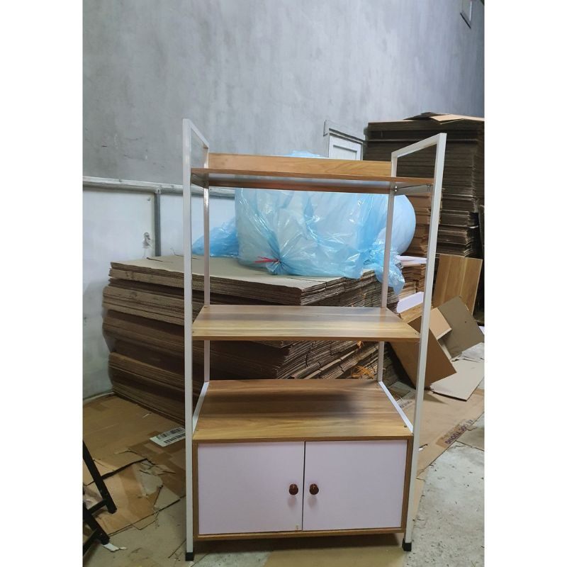 Kệ để lò vi sóng - kệ để đồ bếp - kệ sắt đa năng