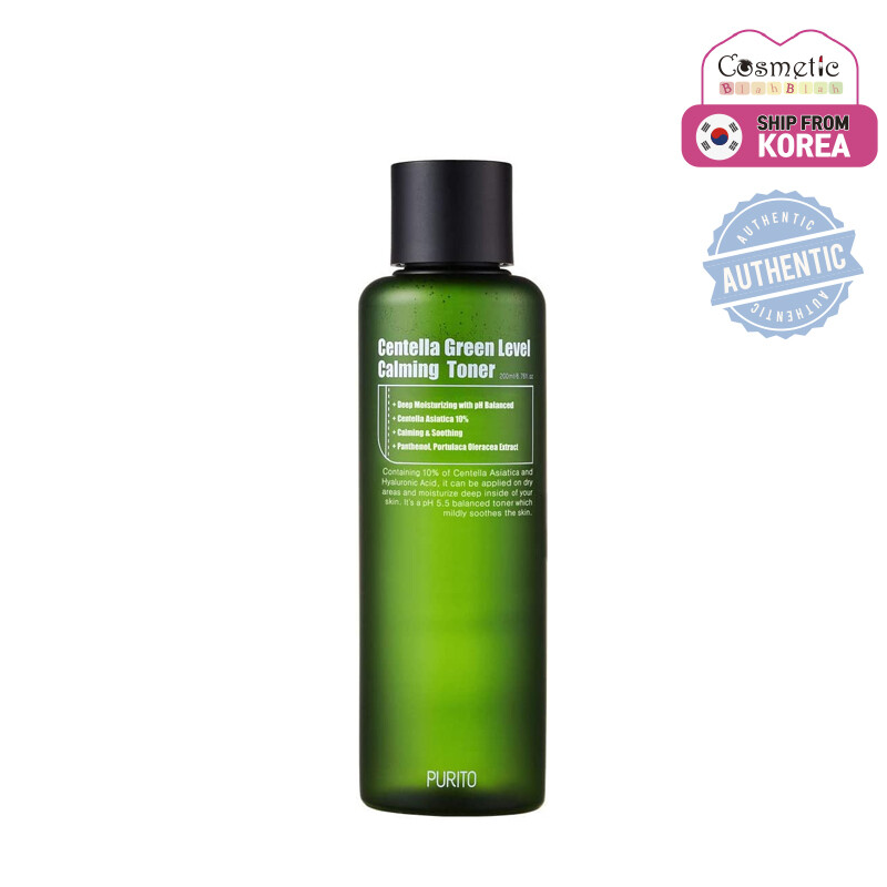 Nước hoa hồng làm dịu da centella green level 200ml