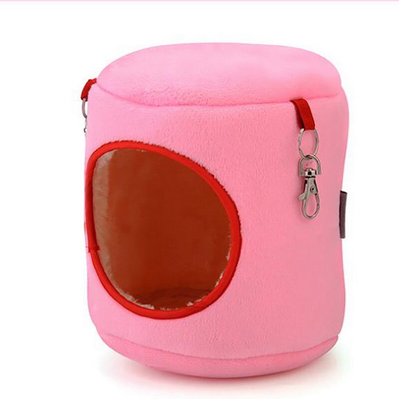 Lồng vận chuyển thú cưng nhỏ chuồng thỏ hamster chinchilla du lịch giữ ấm lồng chuột lang Túi xách