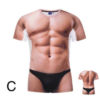 Adult Padded Muscle Shirt