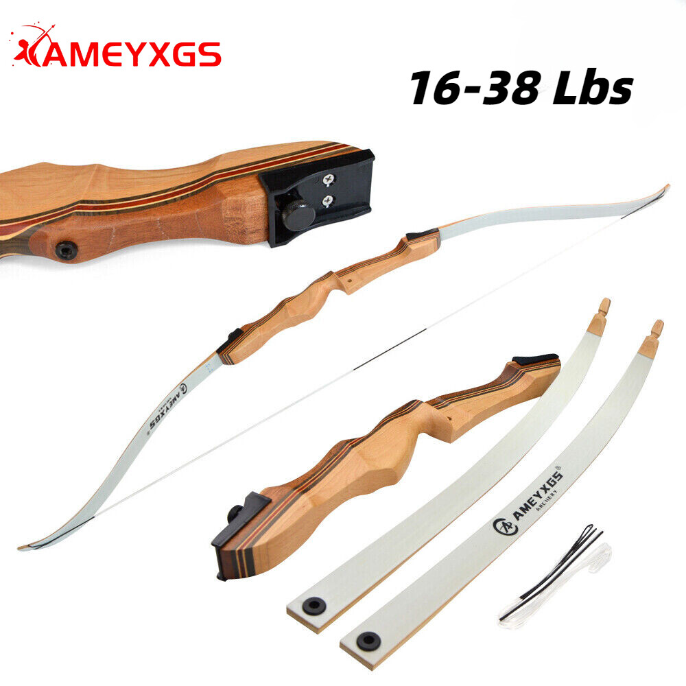 Thiết Bị Hạ Cánh 68Inch Cung Uốn Ngược 16-38lbs Cho Trẻ Nhỏ Người Mới Bắt Đầu Tập Luyện