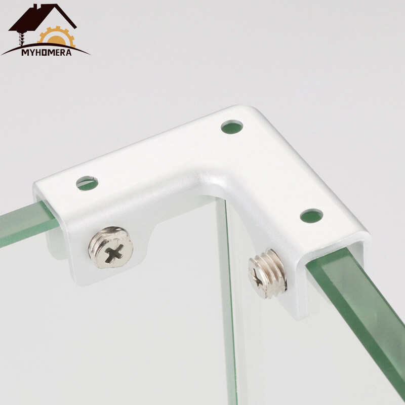 02 Kẹp góc kính hồ cá có độ dày 6mm 7mm 8mm 9mm 10mm - intl