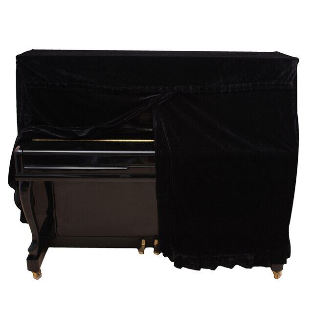 Tấm phủ đàn piano tấm phủ đàn piano thẳng đứng pleuche thông dụng tấm phủ chống bụi đàn piano toàn bộ bằng nhung tại nhà phụ kiện đàn piano bằng vải