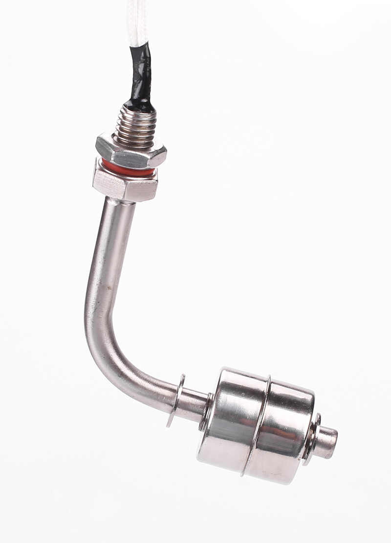 Công Tắc Phao Inox 304 Màu Trắng Công Tắc Cảm Biến Mực Nước Lỏng Loại L Công Tắc Phao Trong 120 Độ