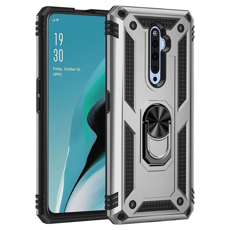 Ốp Cho OPPO Reno 2Z 2F Ốp Lưng Điện Thoại Có Giá Đỡ Nhẫn Nam Châm Chống Sốc Cho OPPO Reno 2Z 2F Ốp Lưng Chống Sốc Silicon