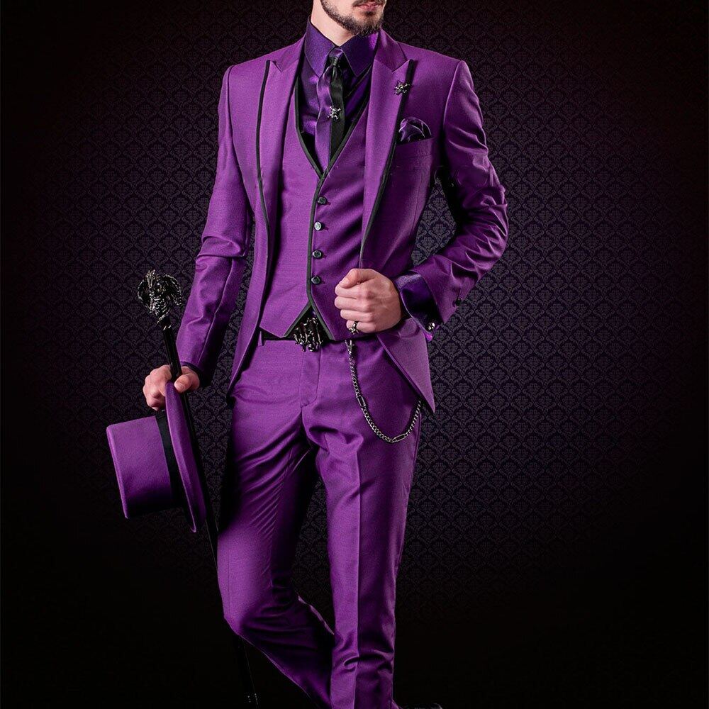 Purple hot sale formal jacket