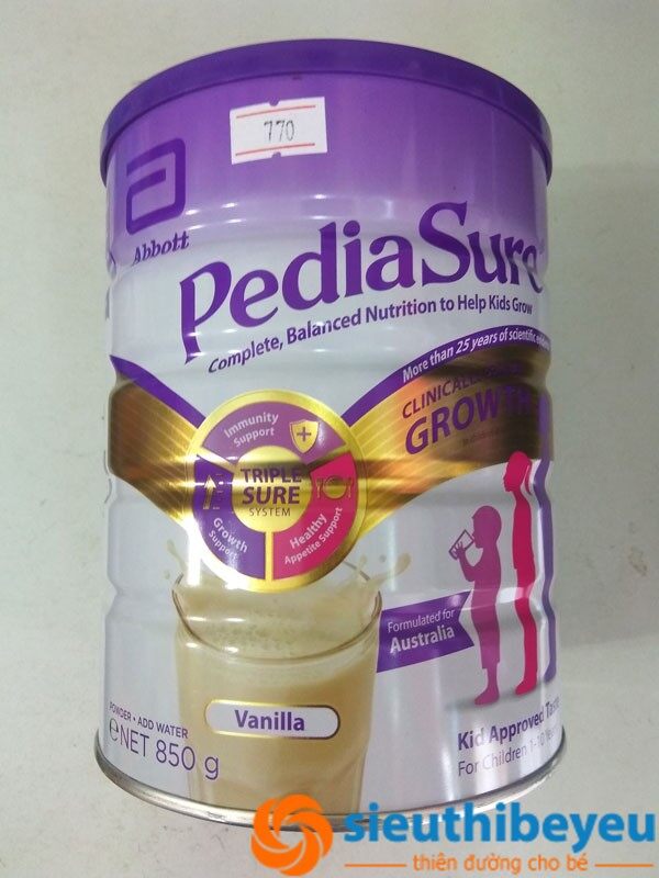 Sữa pediasure úc 850g