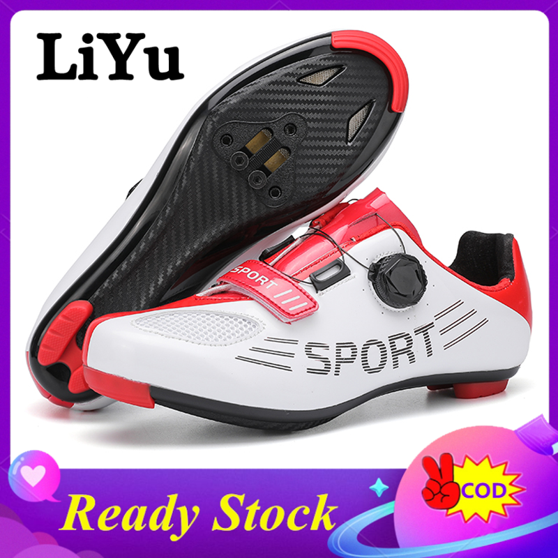  LiYu 2021 Road Cycling Shoes On Sale Fashion Sneakers Cleats Road Bike Shoes For Men and Women Self-locking Shoes MTB Shoes Professional Cycling Shoes Race Training Shoes Size 37-46 