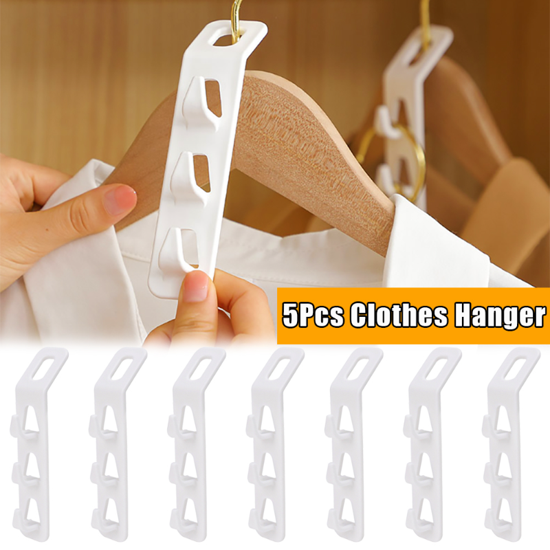 2/5 cái móc quần áo cho thú cưng cho móc nối tủ quần áo móc treo tủ quần áo xếp tầng mũ áo khoác quần áo tiết kiệm không gian kệ xếp
