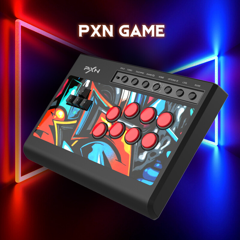 PXN x8 arcade firestick, control the operation of the joystick keyboard with 3.5mm audio interface. For PS4,PS3,Xbox One,Xbox Series X, PC, switch ราคา 1,632 บาท*ส่งฟรี
