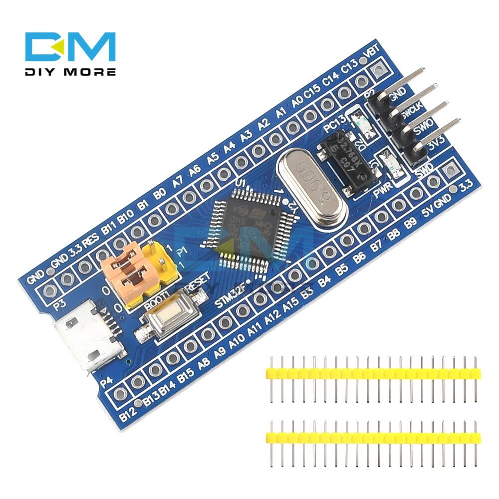 diymore Bảng Mạch Lõi Máy Vi Tính Nhúng STM32F103C6T6 Thay Thế Cho Bộ Phát Triển Hệ Thống Tối Thiểu ARM STM32 STM32F103C8T6