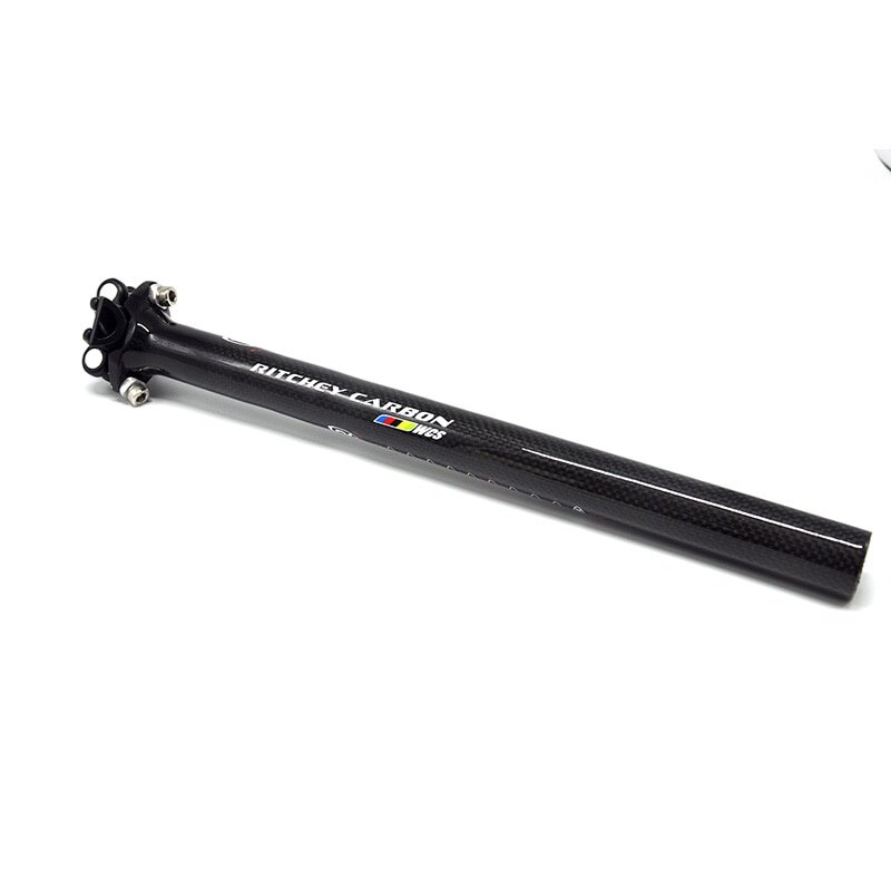 Đường trường sợi cacbon cốt yên xe đạp phụ tùng xe đạp cốt yên tube 27.2 30.8 31.6x350/400mm