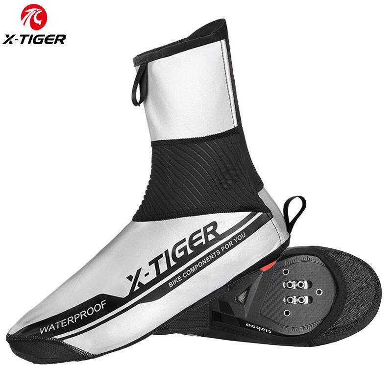【COD】X-TIGER Không Thấm Nước Phản Quang Giày Đi Xe Đạp Bìa Windproof Mountain Xe Đạp Giày Bao Gồm Mùa Đông Xe Đạp Đi Xe Đạp Overshoes Bao Gồm