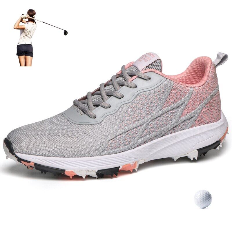 2021 New Golf Shoes Women Comfortable Golf Sneakers Ladies Anti Slip