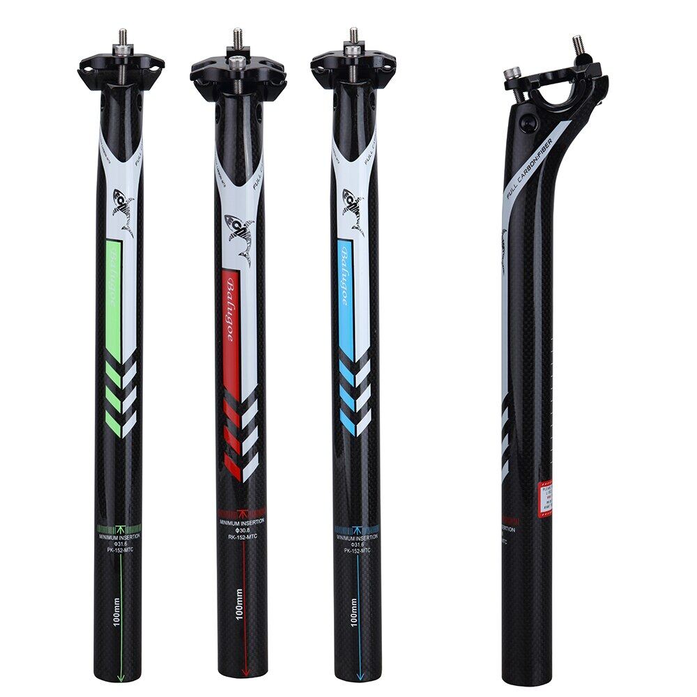 Balugoe cốt yên xe đạp sợi cacbon mới nhất cốt yên đôi cốt yên xe đạp đường trường cốt yên xe đạp