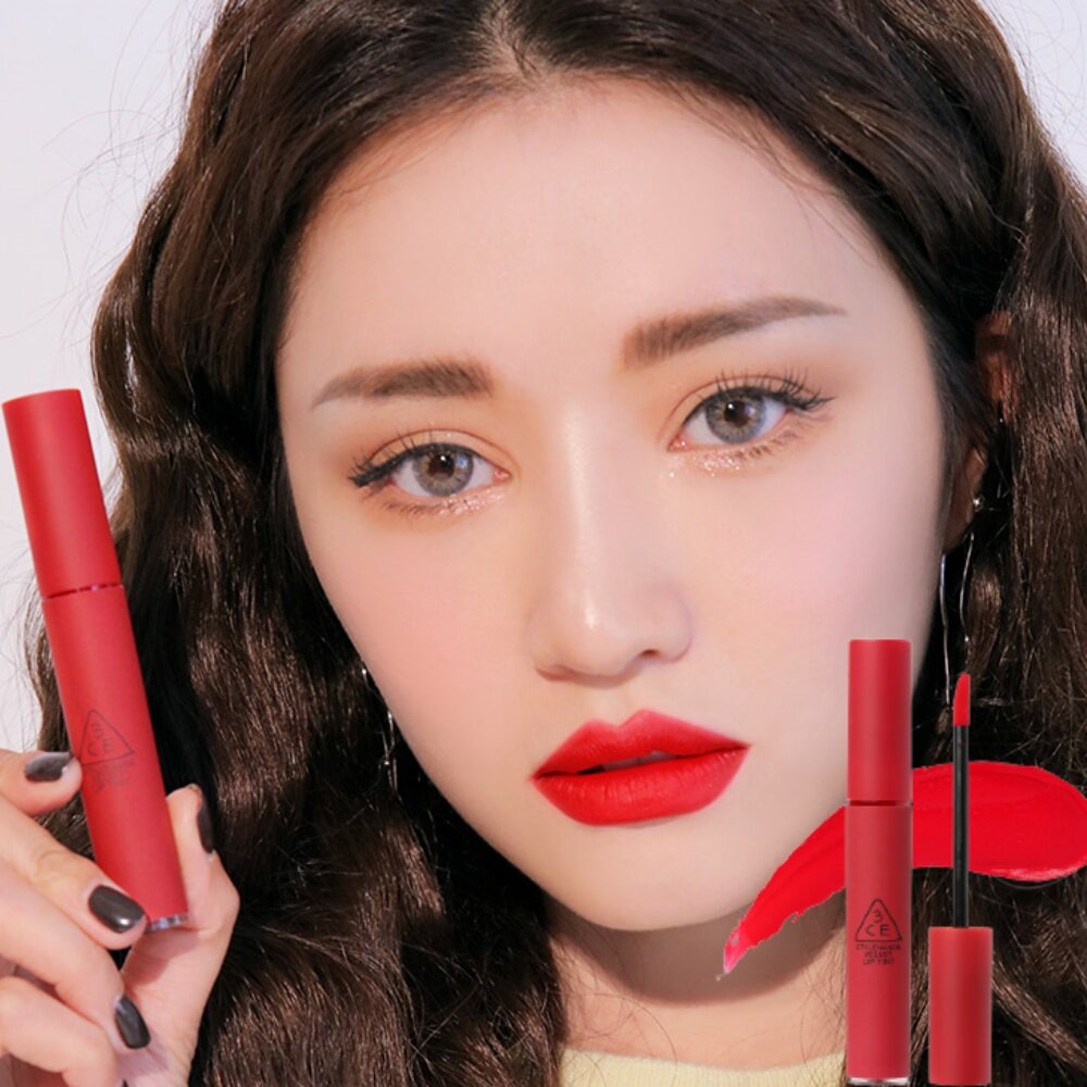 Son kem lì 3CE Velvet Lip Tint mịn màng, lâu trôi