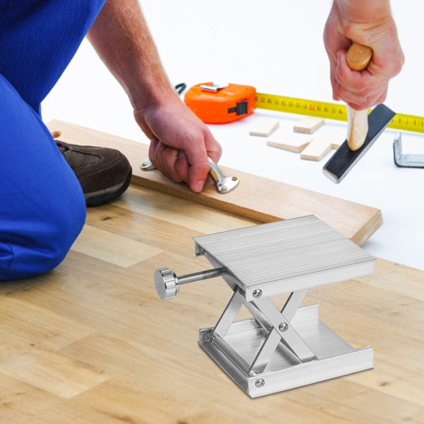 Giá đỡ cân bằng laser bệ nâng phòng thí nghiệm giá đỡ thang máy có thể điều chỉnh mức laser 90mm thông dụng