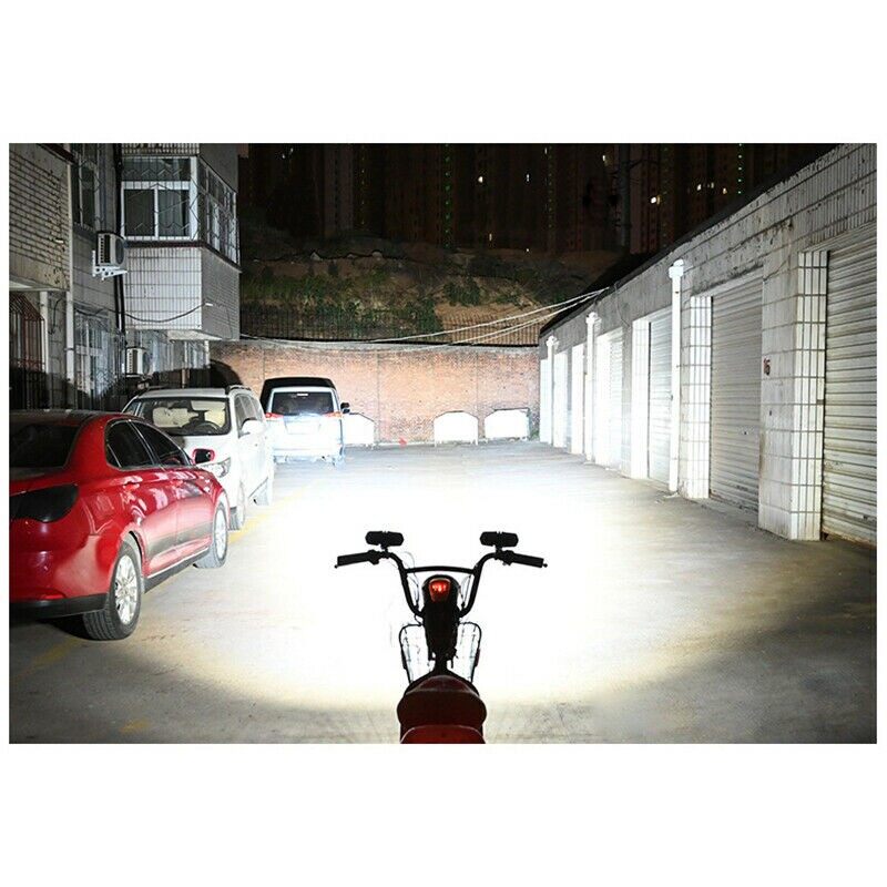 Bộ đèn led đèn pha atv xe máy 2400lm 9-85v 6000k siêu sáng 120x50mm thay thế