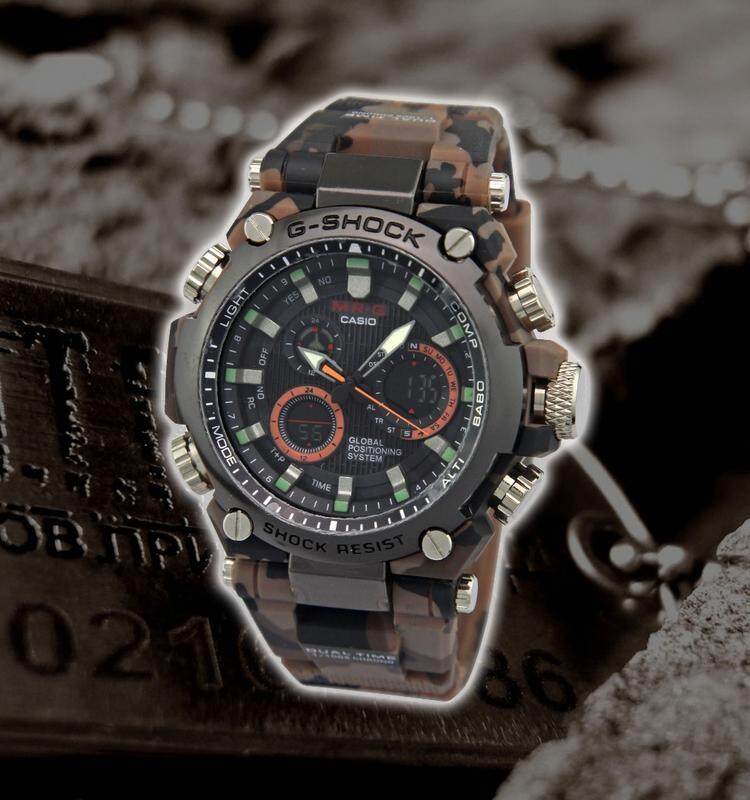 g shock dual time display