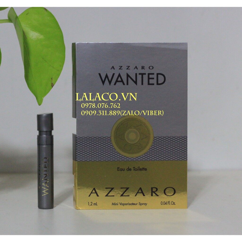 Nước hoa Vial Wanted Azzaro 1.2ml