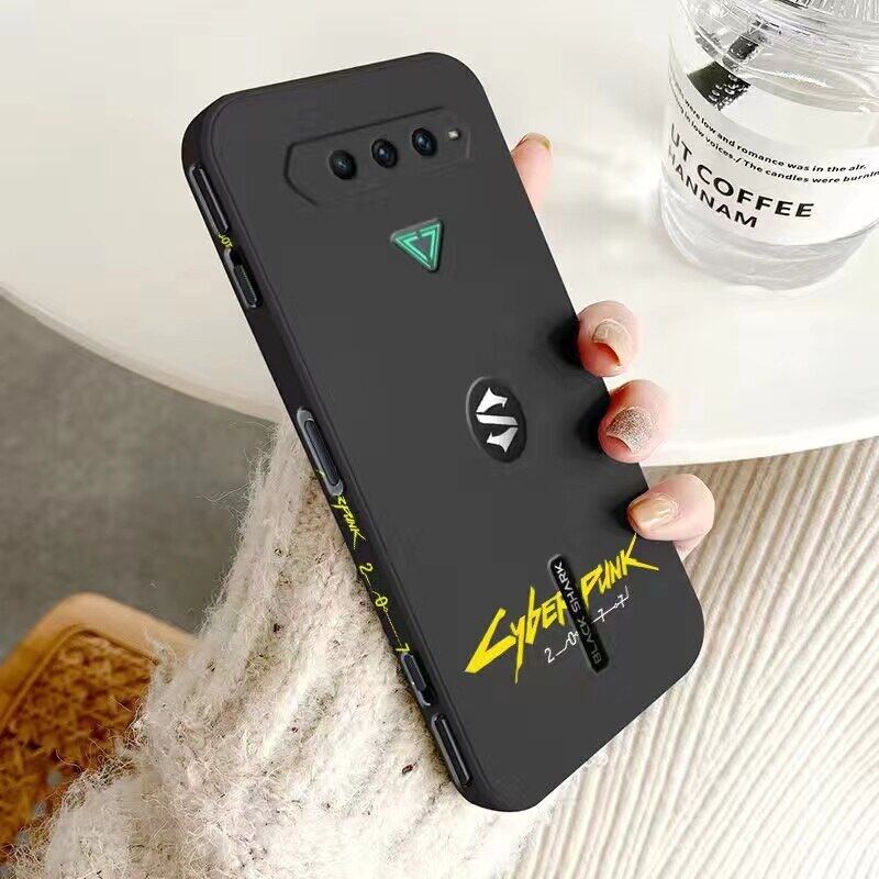 GZUSS Ốp Điện Thoại Cho Black Shark 4 Pro 5 Pro Cyberpunk Ốp Mềm Silicon Lỏng Ốp Điện Thoại Chơi Gam