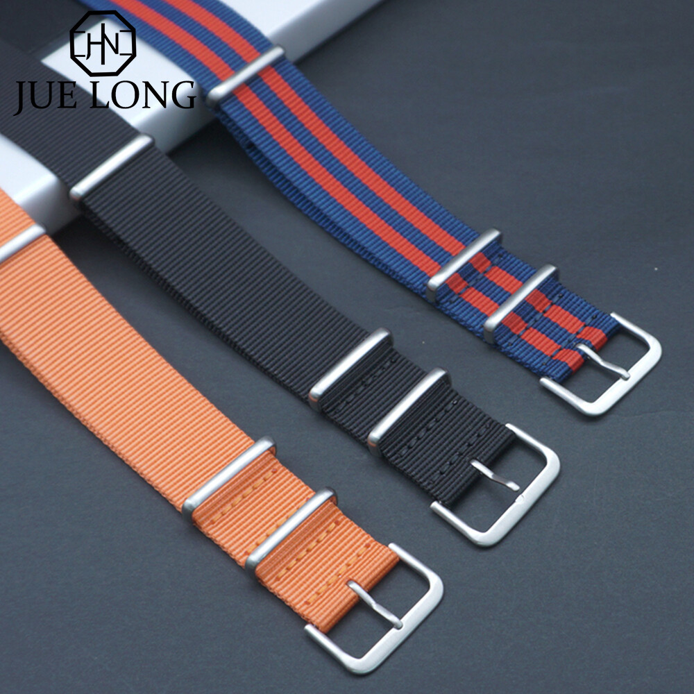 JUELONG High Quality Nylon Watch Strap 20mm 22mm Thời trang Generic Nylon Watchband Belt Replacement Men Women Watch Accessories