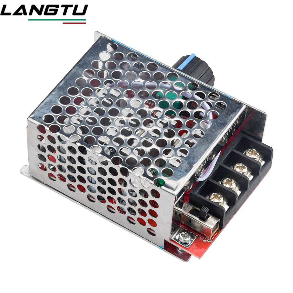 Langtu bộ điều khiển động cơ dc pwm mô đun công tắc điều khiển tốc độ 7-70v 30a 12v 24v 60v 70v bộ điều khiển tốc độ động cơ chổi than dc có đèn báo nguồn