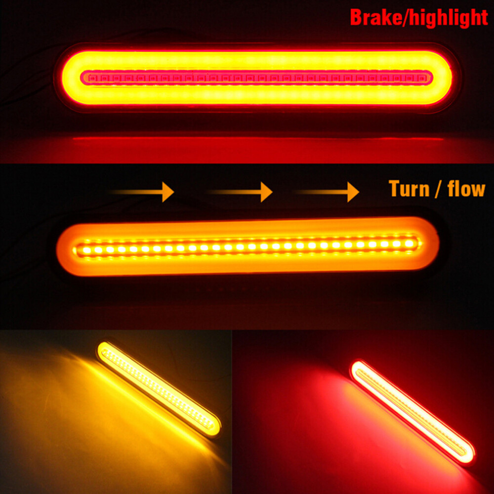 Đèn báo rẽ đèn phanh tín hiệu rẽ dừng chảy 2 chiếc đèn led xe tải atv đèn hậu xe hơi chống nước
